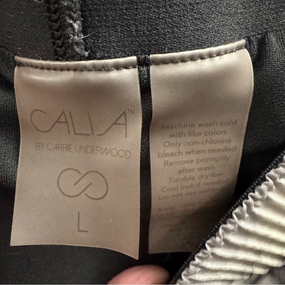 Calia Black and Gray Watercolor Athletic Shorts - Picture 4 of 8